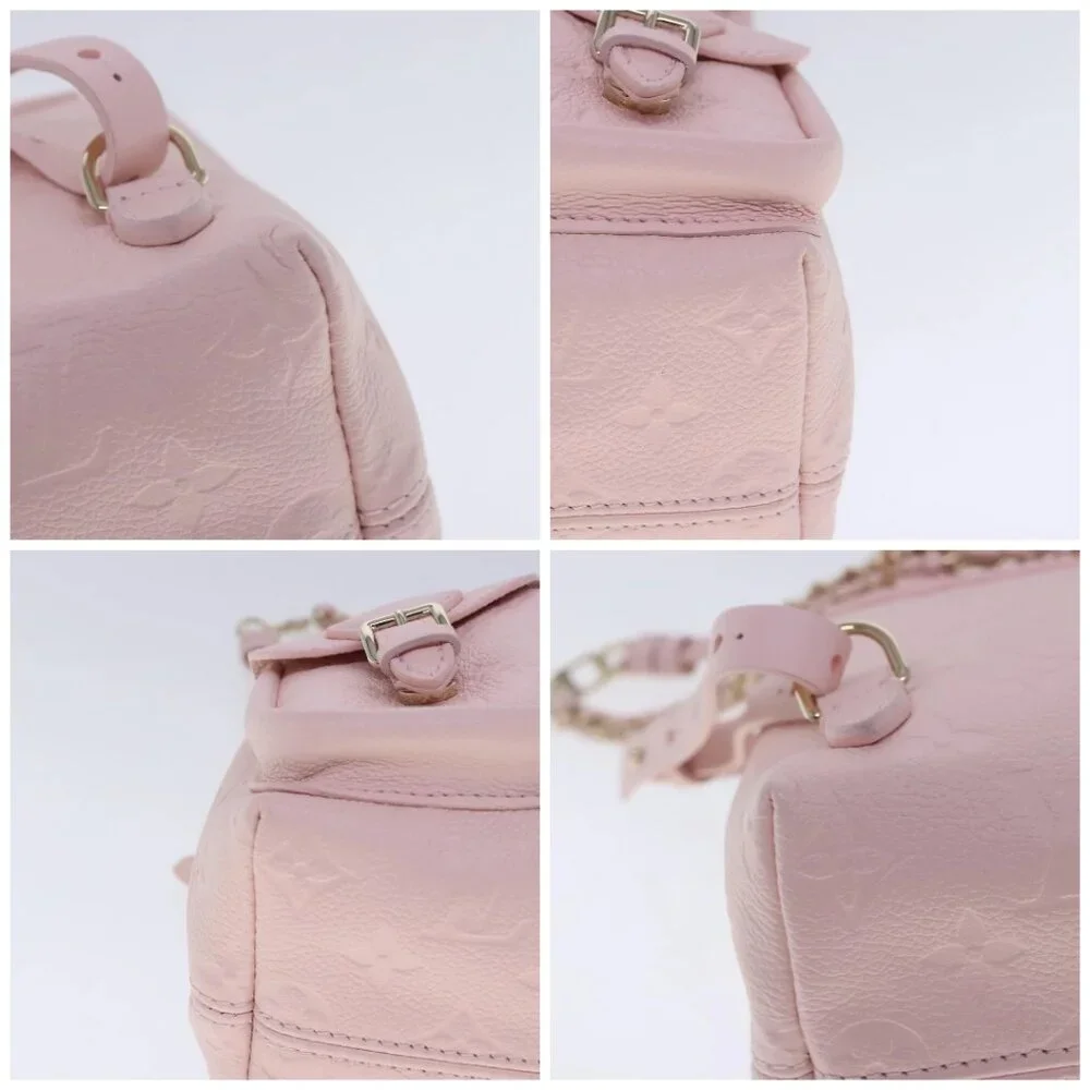 LOUIS VUITTON Monogram Empreinte Backup Backpack Pink M47074 LV Auth 91596SM - Picture 16 of 16